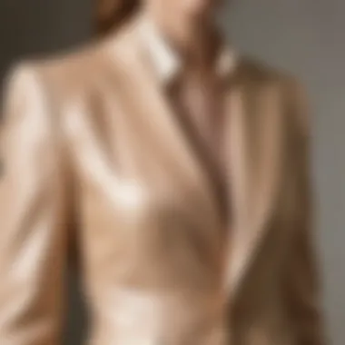 Color Palette of the Champagne Hue Color palette featuring the champagne hue and complementary tones