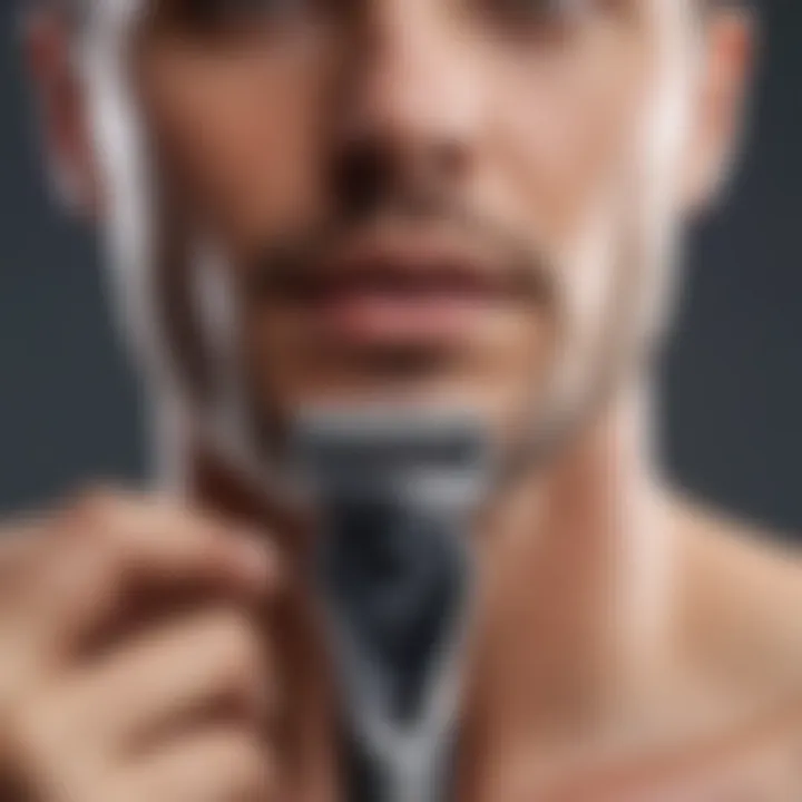 Display of essential features to look for in an electric razor.