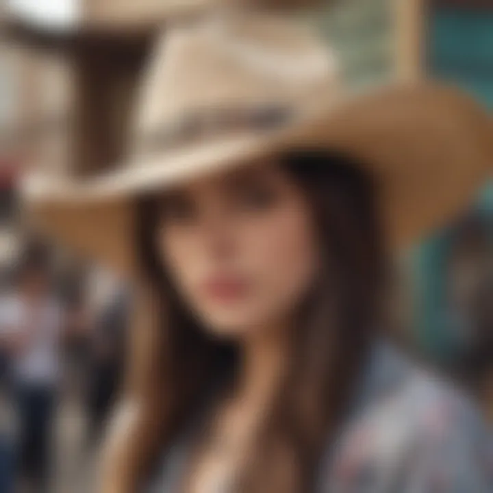 Cultural significance of cowgirl hats in modern fashion