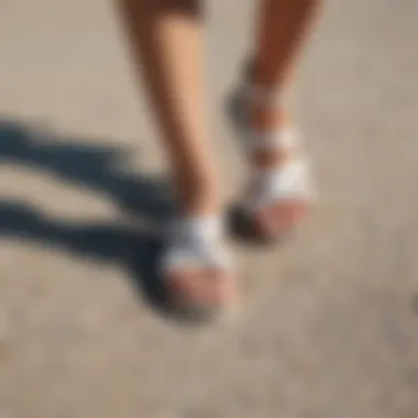 The Innovative Design of Sweat Absorbing Sandals Innovative sweat absorbing sandal design