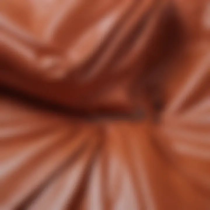 Close-up of high-quality fabric used in casual raincoats