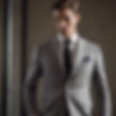 The Art of Tailoring in Private Suits Elegant private suit showcasing fine tailoring